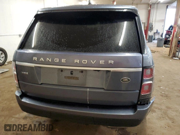 2018 Land Rover Range Rover HSE z VIN SALGS2SV8JA502742, wystawiony jako Copart lot #60878555 z przebiegiem 81 004 mil mil oraz Szkoda całkowita • Salvage title. Historia ofert i sprzedaży dostępna na DreamBid. Obrazek 6.