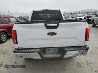 2020 Ford F-150 XL with VIN 1FTFW1E44LKE95435, listed as a Copart auction lot 50141445 with 258,266 mi miles and Salvage Title. Bid and sale history available at carsss.com. Image 6.