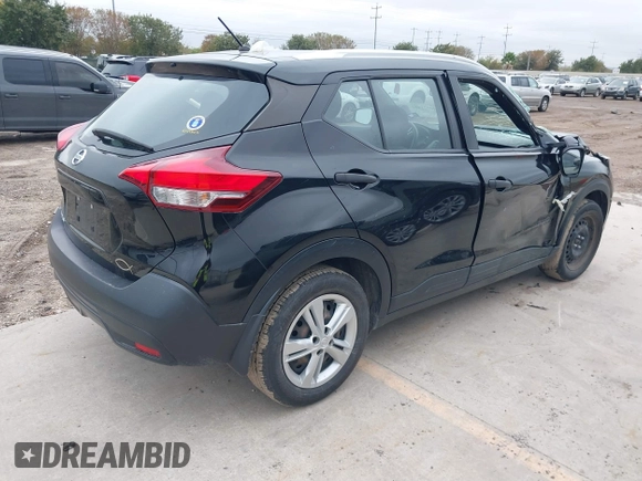 2019 Nissan Kicks SV with VIN 3N1CP5CU8KL533193, listed as a IAAI auction lot 40971451 with 42,381 mi miles. Bid and sale history available at carsss.com. Image 4.