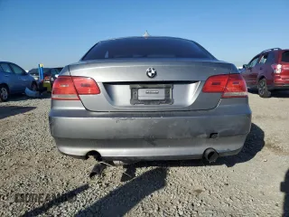 2007 BMW 3 Series 335i with VIN WBAWB73567P036763, listed as a Copart auction lot 45509345 with 196,588 mi miles and Salvage Title. Bid and sale history available at carsss.com. Image 6.