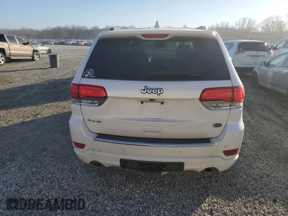 2016 Jeep Grand Cherokee High Altitude with VIN 1C4RJFCG6GC505226, listed as a Copart auction lot 45705465 with 76,658 mi miles and Salvage Title. Bid and sale history available at carsss.com. Image 6.