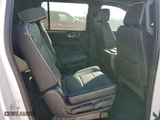 2023 Chevrolet Suburban Premier with VIN 1GNSCFKD2PR106790, listed as a Copart auction lot 46873635 with 31,972 mi miles and Salvage Title. Bid and sale history available at carsss.com. Image 12.