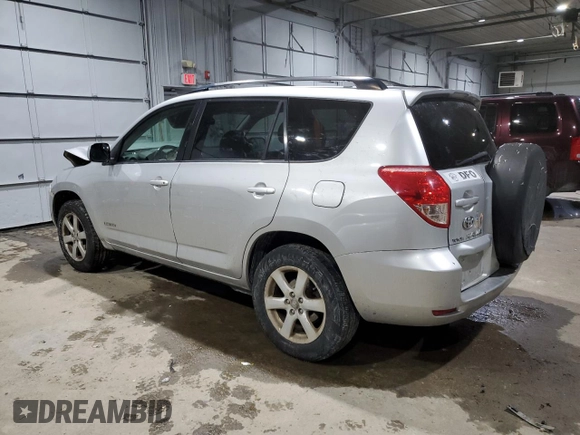 2007 Toyota RAV4 Limited with VIN JTMBD31V875067600, listed as a Copart auction lot 42049015 with 0 mi miles and Salvage Title. Bid and sale history available at carsss.com. Image 2.