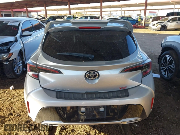 2020 Toyota Corolla Hatchback XSE with VIN JTNC4RBE7L3089336, listed as a IAAI auction lot 41320946 with 67,674 mi miles. Bid and sale history available at carsss.com. Image 16.