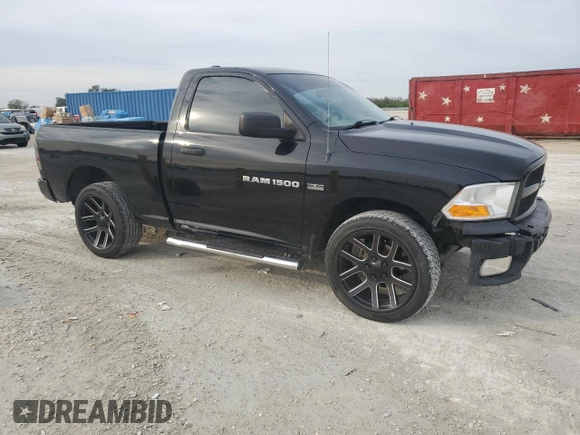 2012 Ram 1500 Express with VIN 3C6JD7AT3CG201456, listed as a Copart auction lot 41814015 with 126,181 mi miles and Clean Title. Bid and sale history available at carsss.com. Image 4.