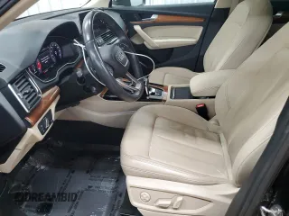2021 Audi Q5 Premium Plus with VIN WA1BAAFY8M2116737, listed as a Copart auction lot 55652865 with 63,176 mi miles and Salvage title. Bid and sale history available at DreamBid. Image 7.