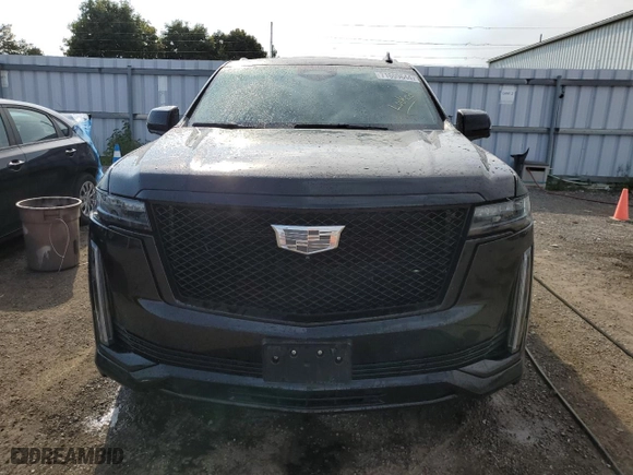 2021 Cadillac Escalade Sport Platinum with VIN 1GYS4GKT1MR375792, listed as a Copart auction lot 71609644 with 101,370 mi miles and Salvage Title. Bid and sale history available at carsss.com. Image 5.