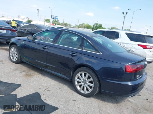 2016 Audi A6 Premium Plus with VIN WAUFGAFC7GN003081, listed as a IAAI auction lot 42054259 with 138,944 mi miles and . Bid and sale history available at DreamBid. Image 3.