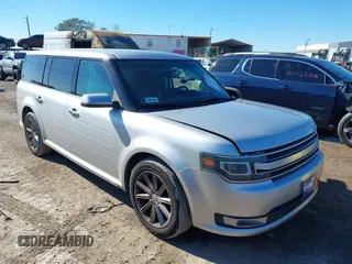 2015 Ford Flex Limited z VIN 2FMGK5D8XFBA13122, wystawiony jako IAAI lot #41410354 z przebiegiem 141 458 mil mil oraz . Historia ofert i sprzedaży dostępna na DreamBid. Obrazek 1.