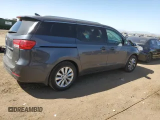 2017 Kia Sedona EX with VIN KNDMC5C16H6291154, listed as a Copart auction lot 52986945 with 107,067 mi miles and Salvage Title. Bid and sale history available at carsss.com. Image 3.