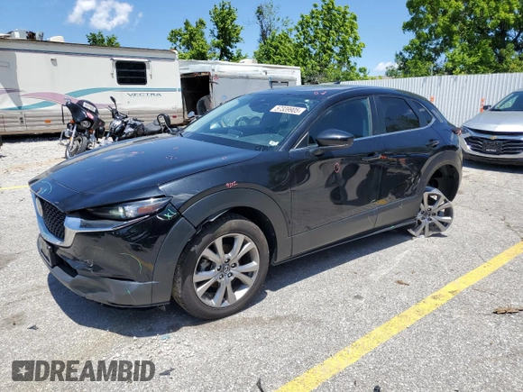 2021 Mazda CX-30 Select with VIN 3MVDMABL2MM249548, listed as a Copart auction lot 57339905 with 114,710 mi miles and Salvage title. Bid and sale history available at DreamBid. Image 1.