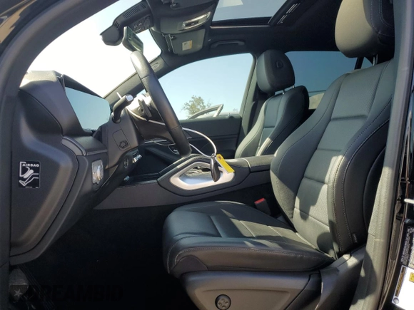 2022 Mercedes-Benz GLE 350 with VIN 4JGFB4KB8NA604077, listed as a Copart auction lot 61069915 with 25,192 mi miles and Salvage title. Bid and sale history available at DreamBid. Image 7.