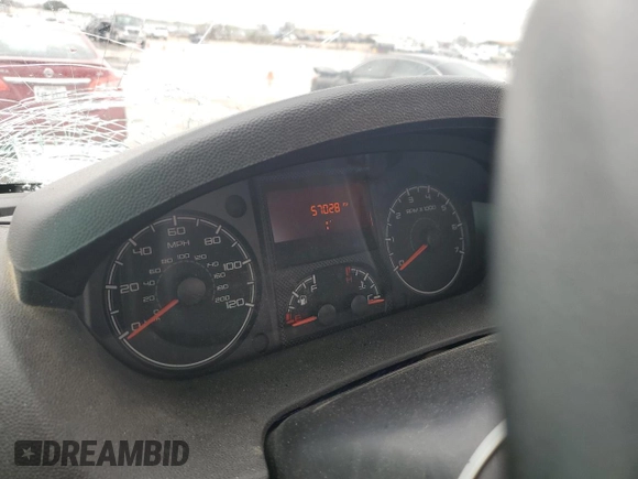 2020 Ram ProMaster Cargo with VIN 3C6TRVDG8LE102222, listed as a Copart auction lot 86098134 with 57,028 mi miles and Salvage Title. Bid and sale history available at carsss.com. Image 9.