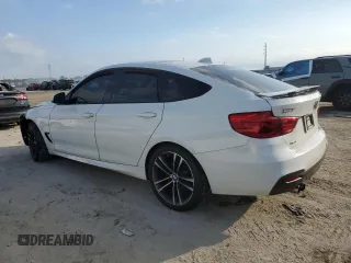2017 BMW 3 Series 330i xDrive with VIN WBA8Z9C59HG453196, listed as a Copart auction lot 44046485 with 103,464 mi miles and Salvage Title. Bid and sale history available at carsss.com. Image 2.