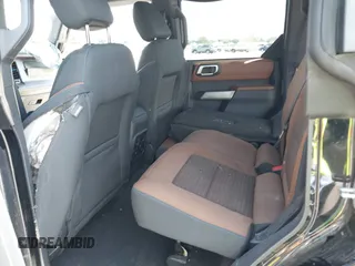 2023 Ford Bronco with VIN 1FMDE5BH3PLA99520, listed as a IAAI auction lot 42684872 with 11,118 mi miles and . Bid and sale history available at DreamBid. Image 8.