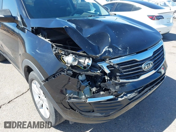 2012 Kia Sportage LX with VIN KNDPB3A2XC7274831, listed as a IAAI auction lot 41766816 with 50,235 mi miles. Bid and sale history available at carsss.com. Image 6.
