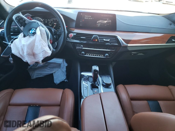 2019 BMW M5 Competition with VIN WBSJF0C53KB446752, listed as a Copart auction lot 37760913 with 34,595 mi miles. Bid and sale history available at carsss.com. Image 8.