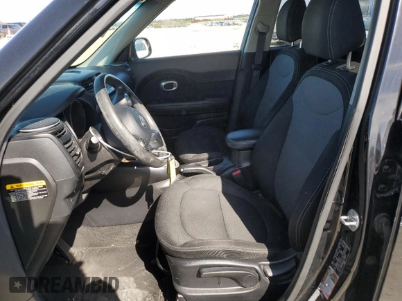 2018 Kia Soul + with VIN KNDJP3A50J7538623, listed as a Copart auction lot 52005705 with 60,938 mi miles and Salvage Title. Bid and sale history available at DreamBid. Image 7.