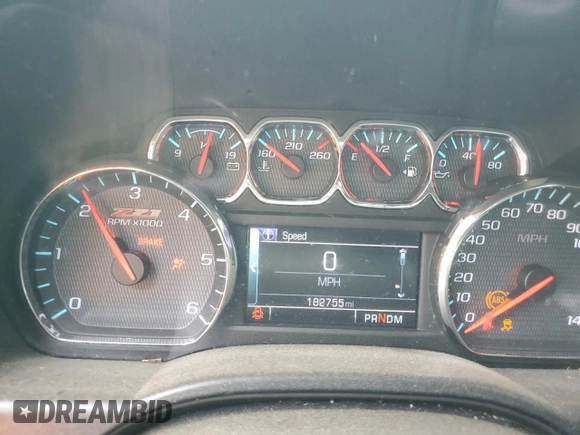 2014 Chevrolet Silverado 1500 LT with VIN 1GCVKREC7EZ130951, listed as a Copart auction lot 53956355 with 182,755 mi miles and Clean Title. Bid and sale history available at DreamBid. Image 9.