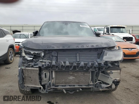 2018 Land Rover Range Rover Sport SE with VIN SALWG2RK6JA697037, listed as a Copart auction lot 59331374 with 85,124 mi miles and Salvage Title. Bid and sale history available at DreamBid. Image 5.