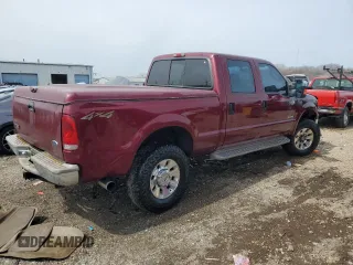 2004 Ford F-250 XL with VIN 1FTNW21P04EC40461, listed as a Copart auction lot 51455135 with 218,925 mi miles and Salvage title. Bid and sale history available at DreamBid. Image 3.