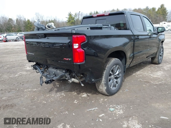 2025 Chevrolet Silverado 1500 with VIN 2GCUKEED9S1109083, listed as a IAAI auction lot 41785793 with 1,546 mi miles and . Bid and sale history available at DreamBid. Image 4.