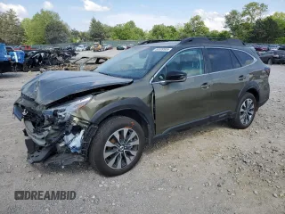 2024 Subaru Outback Limited с VIN 4S4BTANC2R3170070, выставлен на аукционе Copart как лот 55589505 с пробегом 8 904 миль миль и Списание • Salvage title. История ставок и продаж доступна на DreamBid. Изображение 1.