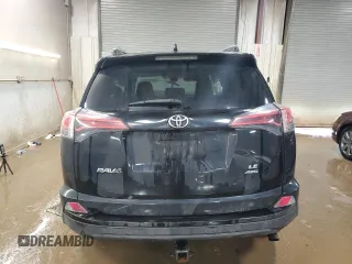 2018 Toyota RAV4 LE with VIN 2T3BFREVXJW745884, listed as a Copart auction lot 50741465 with 69,973 mi miles and Salvage Title. Bid and sale history available at carsss.com. Image 6.