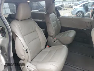 2015 Toyota Sienna Limited with VIN 5TDDK3DC9FS105465, listed as a Copart auction lot 59595595 with 80,348 mi miles and Salvage title. Bid and sale history available at DreamBid. Image 11.