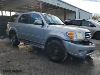 2002 Toyota Sequoia Limited with VIN 5TDZT38A62S098822, listed as a Copart auction lot 42230945 with 175,962 mi miles and Salvage Title. Bid and sale history available at carsss.com. Image 4.