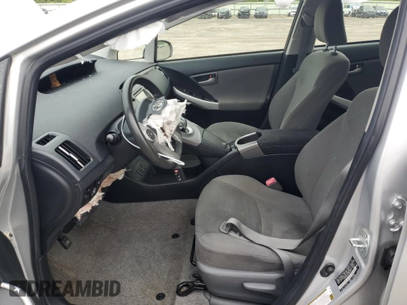 2013 Toyota Prius with VIN JTDKN3DPXD3043493, listed as a Copart auction lot 62713125 with 99,344 mi miles and Salvage title. Bid and sale history available at DreamBid. Image 7.