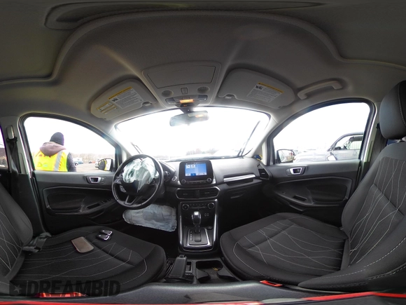 2018 Ford EcoSport SE with VIN MAJ6P1UL3JC249592, listed as a IAAI auction lot 41975652 with 34,360 mi miles. Bid and sale history available at carsss.com. Image 18.