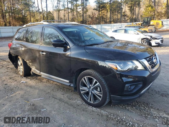 2020 Nissan Pathfinder Platinum with VIN 5N1DR2DM5LC610958, listed as a Copart auction lot 88082685 with 109,633 mi miles and Salvage Title. Bid and sale history available at carsss.com. Image 4.