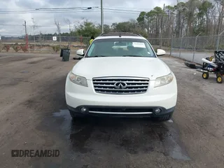2006 Infiniti FX with VIN JNRAS08U76X103986, listed as a IAAI auction lot 41568439 with 232,135 mi miles. Bid and sale history available at carsss.com. Image 12.