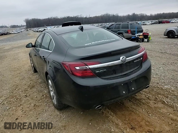 2015 Buick Regal Premium I with VIN 2G4GN5EX6F9182686, listed as a Copart auction lot 43597215 with 123,836 mi miles and Clean Title. Bid and sale history available at carsss.com. Image 11.