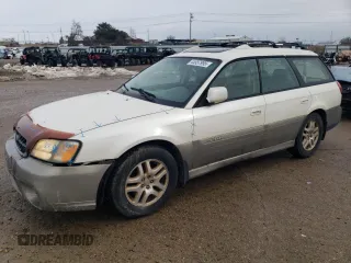 2003 Subaru Legacy Outback Limited with VIN 4S3BH686437611965, listed as a Copart auction lot 44957995 with 220,612 mi miles and Salvage title. Bid and sale history available at DreamBid. Image 1.