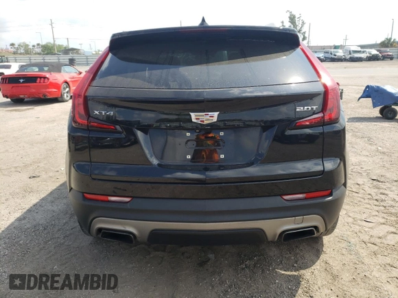 2019 Cadillac XT4 FWD Premium Luxury with VIN 1GYFZCR40KF222104, listed as a Copart auction lot 43570333 with 38,281 mi miles. Bid and sale history available at carsss.com. Image 6.