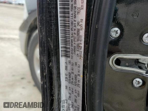 2016 Ram 1500 Lone Star with VIN 3C6RR6LT8GG288966, listed as a Copart auction lot 55069275 with 132,728 mi miles and Salvage Title. Bid and sale history available at carsss.com. Image 12.