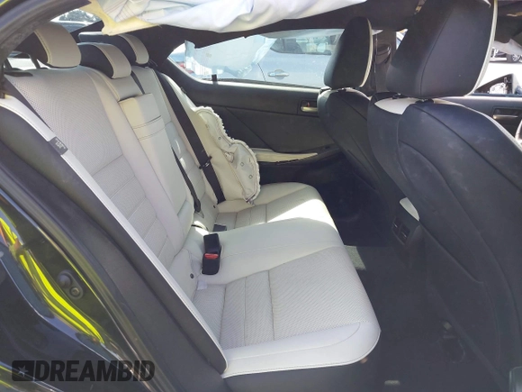 2021 Lexus IS 350 F Sport with VIN JTHGZ1B26M5040910, listed as a IAAI auction lot 42386842 with 26,627 mi miles and . Bid and sale history available at DreamBid. Image 8.