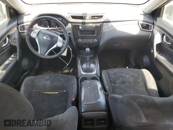 2014 Nissan Rogue S z VIN 5N1AT2MT0EC763522, wystawiony jako Copart lot #57451115 z przebiegiem 282 120 mil mil oraz Szkoda całkowita • Salvage title. Historia ofert i sprzedaży dostępna na DreamBid. Obrazek 8.