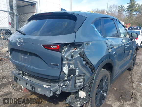 2022 Mazda CX-5 2.5 S Preferred Package with VIN JM3KFBCM2N0618369, listed as a IAAI auction lot 41810077 with 20,758 mi miles. Bid and sale history available at carsss.com. Image 4.