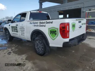 2023 Ford Ranger XL with VIN 1FTER1EH3PLE04080, listed as a Copart auction lot 44332105 with 44,629 mi miles and Salvage title. Bid and sale history available at DreamBid. Image 2.
