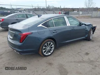 2020 Cadillac CT5 Premium Luxury with VIN 1G6DT5RK7L0141035, listed as a IAAI auction lot 41849703 with 52,712 mi miles and . Bid and sale history available at DreamBid. Image 4.