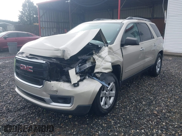 2013 GMC Acadia SLE with VIN 1GKKRNED8DJ153351, listed as a IAAI auction lot 41559467 with 100,242 mi miles. Bid and sale history available at carsss.com. Image 19.