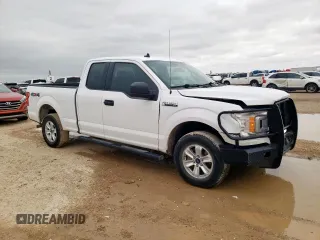 2019 Ford F-150 XL with VIN 1FTEX1EB0KKE69405, listed as a Copart auction lot 59414245 with 88,224 mi miles and Salvage title. Bid and sale history available at DreamBid. Image 4.