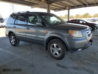 2007 Honda Pilot EX-L with VIN 5FNYF28667B024000, listed as a Copart auction lot 47191975 with 195,841 mi miles and Clean Title. Bid and sale history available at carsss.com. Image 4.