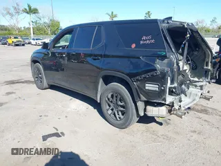 2022 Chevrolet Traverse LS with VIN 1GNERLKWXNJ191773, listed as a IAAI auction lot 41253110 with 64,622 mi miles. Bid and sale history available at carsss.com. Image 3.