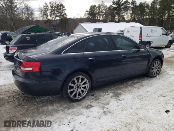 2007 Audi A6 3.2L with VIN WAUDH74F57N121974, listed as a Copart auction lot 44384815 with 0 mi miles and Clean Title. Bid and sale history available at carsss.com. Image 3.
