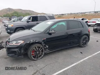 2019 Volkswagen Golf GTI S with VIN 3VW5T7AU3KM005648, listed as a IAAI auction lot 42096528 with 57,352 mi miles. Bid and sale history available at carsss.com. Image 14.
