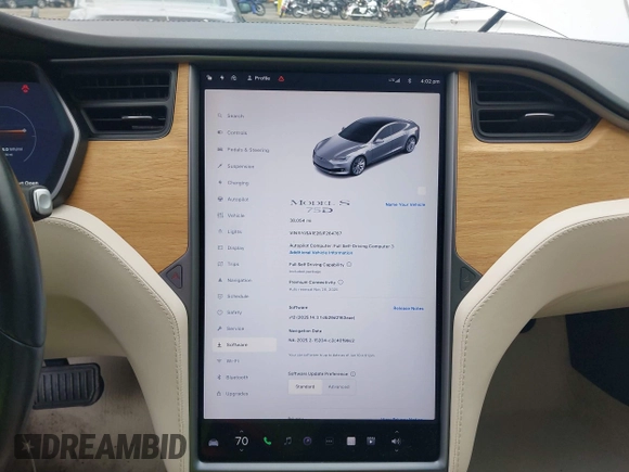 2018 Tesla Model S 75D с VIN 5YJSA1E26JF264767, выставлен на аукционе IAAI как лот 42434614 с пробегом 38 054 миль миль и . История ставок и продаж доступна на DreamBid. Изображение 19.